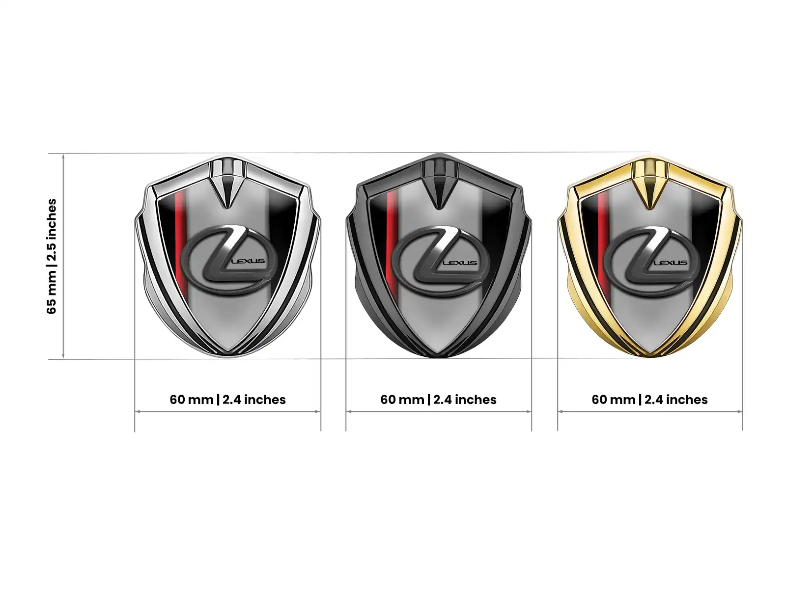Lexus Emblème Aile Insigne Minimal Design Standard